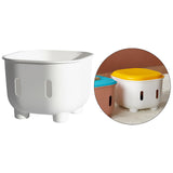 Maxbell Storage Ottoman Children's Room Furniture and Chairs for Living Room Bedroom white