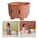Maxbell Storage Ottoman Children's Room Furniture and Chairs for Living Room Bedroom pink