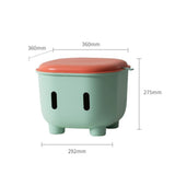 Maxbell Storage Ottoman Children's Room Furniture and Chairs for Living Room Bedroom green