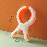 Maxbell 3 Pieces Beach Towel Clips Windproof Vacation for Lounge Chairs Beach Chair White