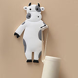 Maxbell Multipurpose Animals Shaped Hook Storage Hooks for Bathroom Home Decor Cow