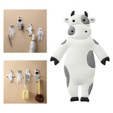 Maxbell Multipurpose Animals Shaped Hook Storage Hooks for Bathroom Home Decor Cow