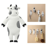 Maxbell Multipurpose Animals Shaped Hook Storage Hooks for Bathroom Home Decor Cow