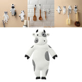 Maxbell Multipurpose Animals Shaped Hook Storage Hooks for Bathroom Home Decor Cow