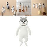 Maxbell Multipurpose Animals Shaped Hook Storage Hooks for Bathroom Home Decor Dog