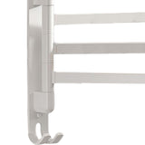 Maxbell Towel Holder No Punch Organizer Storage Towel Bar for Cabinet Hotel Office 3 Rods White