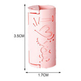 Maxbell 6 Pieces Multipurpose Bed Sheet Fixed Clamp for Fastening Snacks Towels Pink