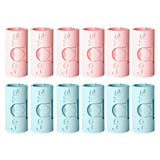 Maxbell 6 Pieces Multipurpose Bed Sheet Fixed Clamp for Fastening Snacks Towels Pink