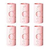 Maxbell 6 Pieces Multipurpose Bed Sheet Fixed Clamp for Fastening Snacks Towels Pink
