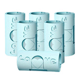 Maxbell 6 Pieces Multipurpose Bed Sheet Fixed Clamp for Fastening Snacks Towels Blue
