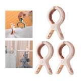 Maxbell Beach Towel Clips Hanging Clip Clamps for Beach Chair Pool Chair Pink