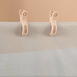 Maxbell Beach Towel Clips Hanging Clip Clamps for Beach Chair Pool Chair Pink
