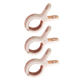 Maxbell Beach Towel Clips Hanging Clip Clamps for Beach Chair Pool Chair Pink