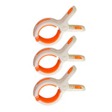 Maxbell Beach Towel Clips Hanging Clip Clamps for Beach Chair Pool Chair White