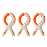 Maxbell Beach Towel Clips Hanging Clip Clamps for Beach Chair Pool Chair White