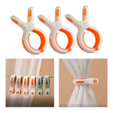 Maxbell Beach Towel Clips Hanging Clip Clamps for Beach Chair Pool Chair White