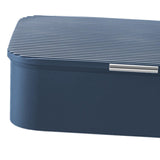 Maxbell Multi Layer File Storage Case Water Resistant for Bill Laptop Passport Blue