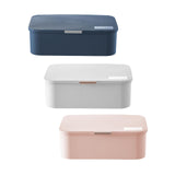 Maxbell Multi Layer File Storage Case Water Resistant for Bill Laptop Passport Blue