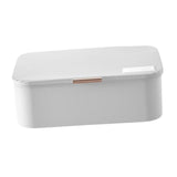 Maxbell Multi Layer File Storage Case Water Resistant for Bill Laptop Passport White
