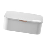 Maxbell Multi Layer File Storage Case Water Resistant for Bill Laptop Passport White