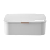 Maxbell Multi Layer File Storage Case Water Resistant for Bill Laptop Passport White