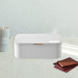 Maxbell Multi Layer File Storage Case Water Resistant for Bill Laptop Passport White