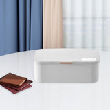 Maxbell Multi Layer File Storage Case Water Resistant for Bill Laptop Passport White