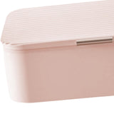 Maxbell Multi Layer File Storage Case Water Resistant for Bill Laptop Passport Pink