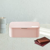 Maxbell Multi Layer File Storage Case Water Resistant for Bill Laptop Passport Pink