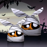 Maxbell Halloween Candy Bags Party Favor Gift Bags for Celebration Halloween Party White 17cmx10cm