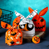 Maxbell Halloween Candy Bags Party Favor Gift Bags for Celebration Halloween Party White 17cmx10cm