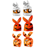 Maxbell Halloween Candy Bags Party Favor Gift Bags for Celebration Halloween Party White 17cmx10cm