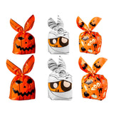 Maxbell Halloween Candy Bags Party Favor Gift Bags for Celebration Halloween Party White 17cmx10cm