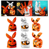 Maxbell Halloween Candy Bags Party Favor Gift Bags for Celebration Halloween Party White 17cmx10cm