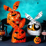 Maxbell Halloween Candy Bags Party Favor Gift Bags for Celebration Halloween Party White 17cmx10cm