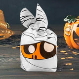 Maxbell Halloween Candy Bags Party Favor Gift Bags for Celebration Halloween Party White 23cmx14cm