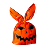 Maxbell Halloween Candy Bags Party Favor Gift Bags for Celebration Halloween Party Orange A 23cmx14cm