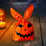 Maxbell Halloween Candy Bags Party Favor Gift Bags for Celebration Halloween Party Orange A 23cmx14cm