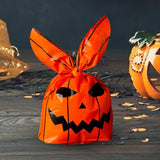 Maxbell Halloween Candy Bags Party Favor Gift Bags for Celebration Halloween Party Orange A 23cmx14cm