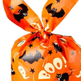 Maxbell Halloween Candy Bags Party Favor Gift Bags for Celebration Halloween Party Orange B 17cmx10cm