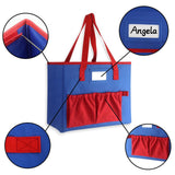 Maxbell Oxford Document Bag with Handle Large Capacity Hanging for Laptop Organizing