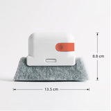 Maxbell Window Groove Cleaning Brush PP Material Handle Comfortable Grip, Washable Orange
