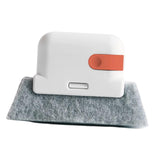 Maxbell Window Groove Cleaning Brush PP Material Handle Comfortable Grip, Washable Orange