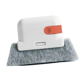 Maxbell Window Groove Cleaning Brush PP Material Handle Comfortable Grip, Washable Orange