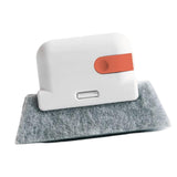 Maxbell Window Groove Cleaning Brush PP Material Handle Comfortable Grip, Washable Orange