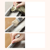 Maxbell Window Groove Cleaning Brush PP Material Handle Comfortable Grip, Washable Orange