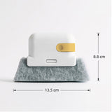 Maxbell Window Groove Cleaning Brush PP Material Handle Comfortable Grip, Washable Yellow