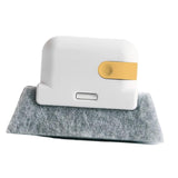 Maxbell Window Groove Cleaning Brush PP Material Handle Comfortable Grip, Washable Yellow