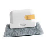 Maxbell Window Groove Cleaning Brush PP Material Handle Comfortable Grip, Washable Yellow