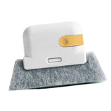 Maxbell Window Groove Cleaning Brush PP Material Handle Comfortable Grip, Washable Yellow